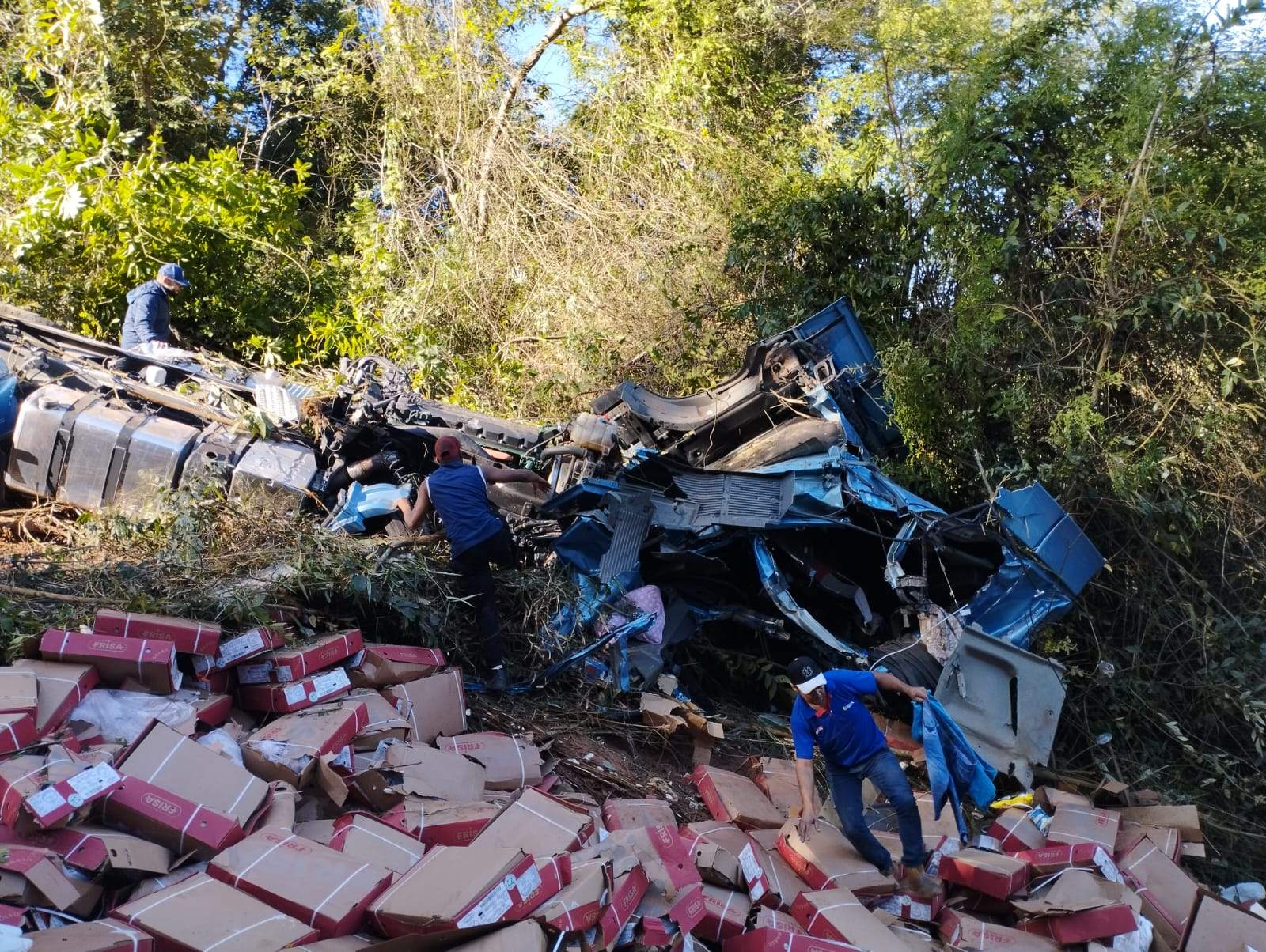 Portal Caparaó Acidente grave na MG 111 próximo ao trevo de acesso a